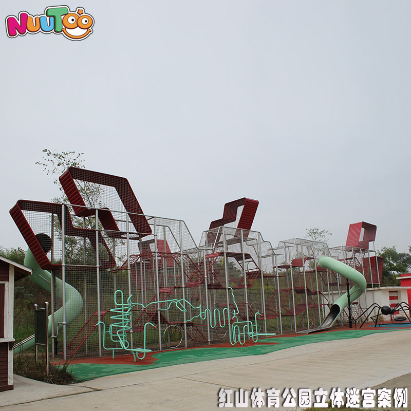 扬州红山体育公园无动力非标游乐项目工程案例